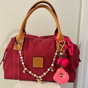 Dooney & Bourke canvas duffle